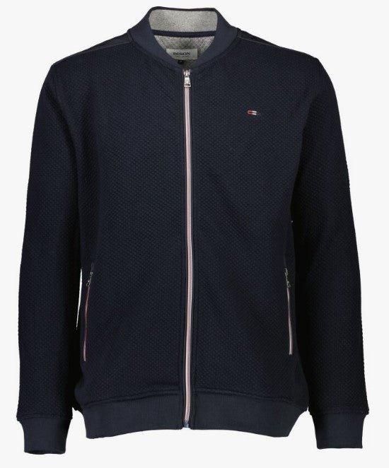 Bison - Cardigan med lynlås i comfort fit - HUSET Men & Women