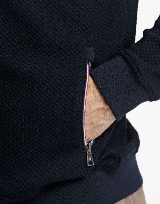 Bison - Cardigan med lynlås i comfort fit - HUSET Men & Women