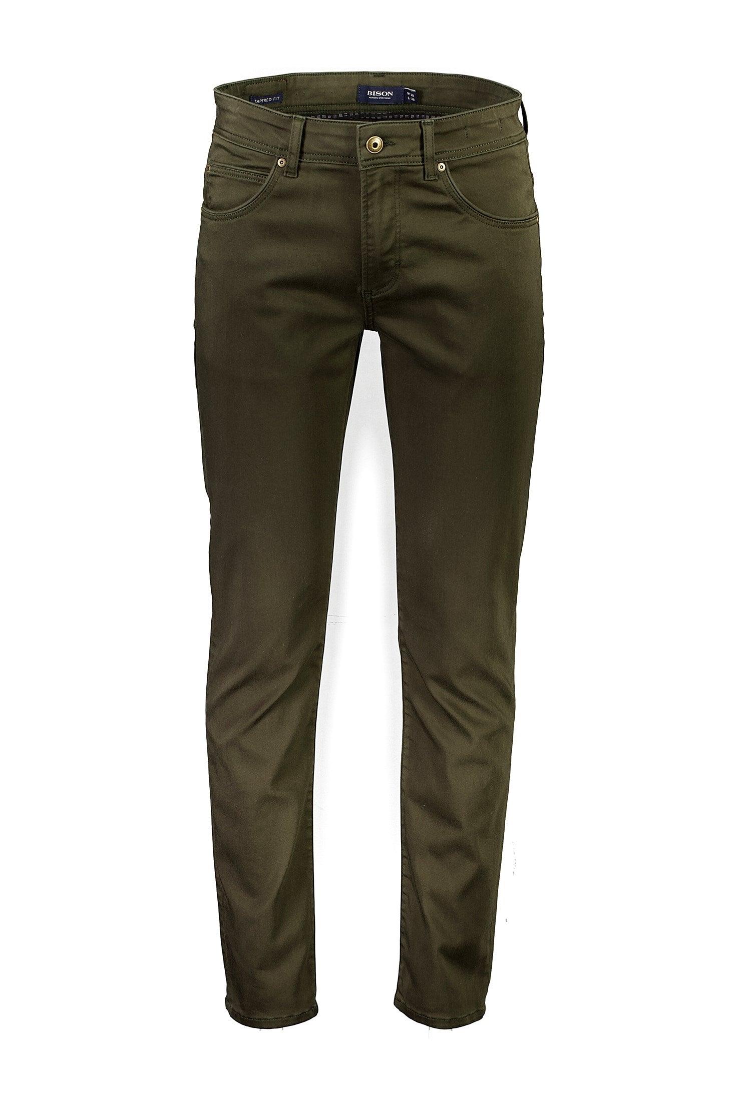 Bison Cashmere touch chino med lynlås - HUSET Men & Women