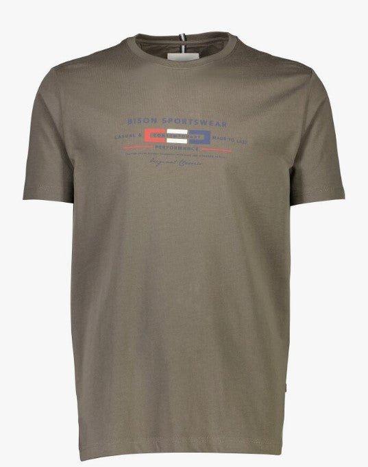 Bison - Logo t-shirt (M-4XL) - HUSET Men & Women