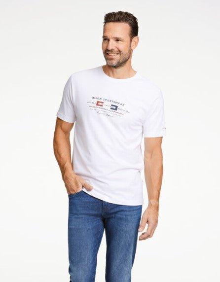 Bison - Logo t-shirt (M-4XL) - HUSET Men & Women