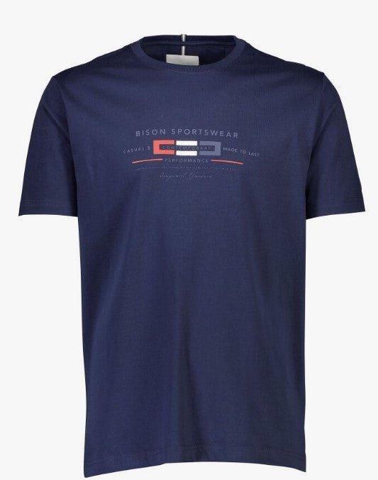 Bison - Logo t-shirt (M-4XL) - HUSET Men & Women