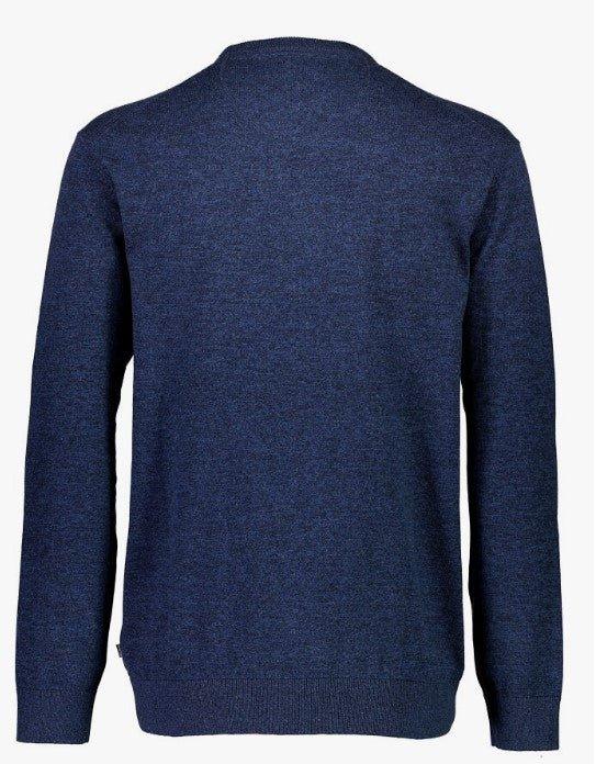 Bison Melange - Runhalset strik - HUSET Men & Women