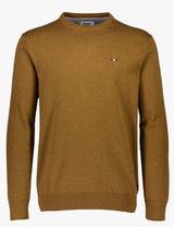 Bison Melange - Runhalset strik - HUSET Men & Women