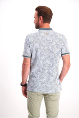 Bison Mønstret polo m. stretch - HUSET Men & Women