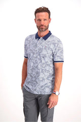 Bison Mønstret polo m. stretch - HUSET Men & Women