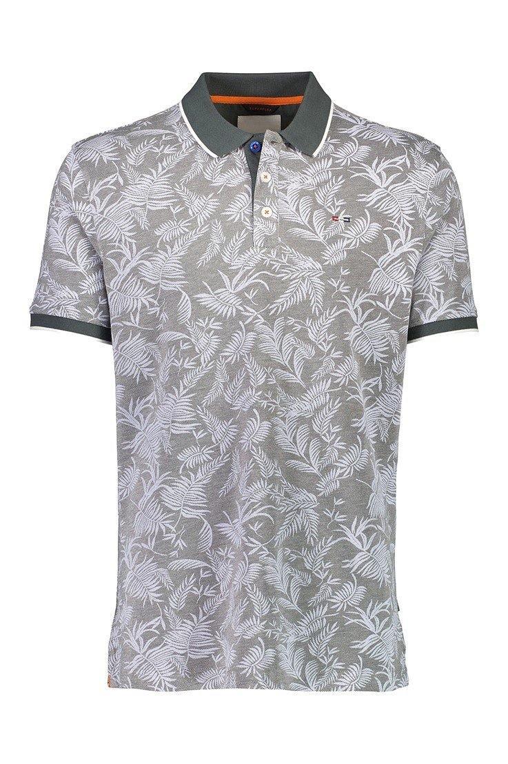 Bison Mønstret polo m. stretch - HUSET Men & Women