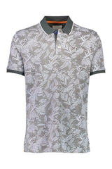 Bison Mønstret polo m. stretch - HUSET Men & Women