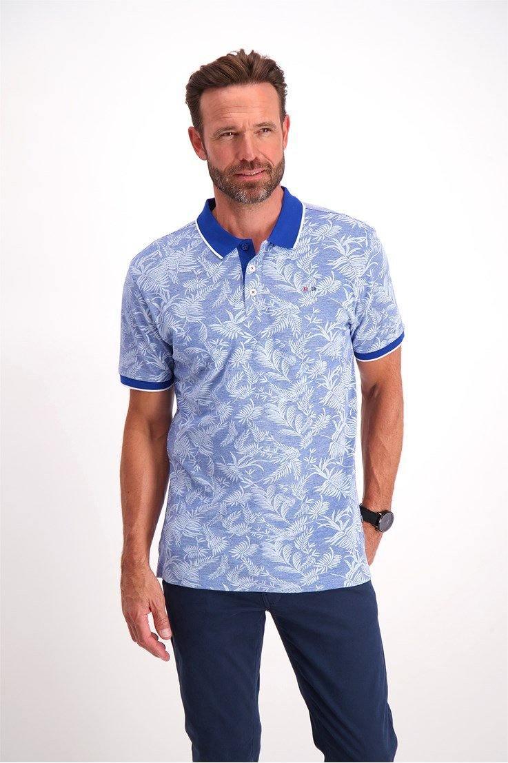 Bison Mønstret polo m. stretch - HUSET Men & Women