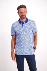 Bison Mønstret polo m. stretch - HUSET Men & Women