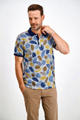 Bison - Printet polo - HUSET Men & Women