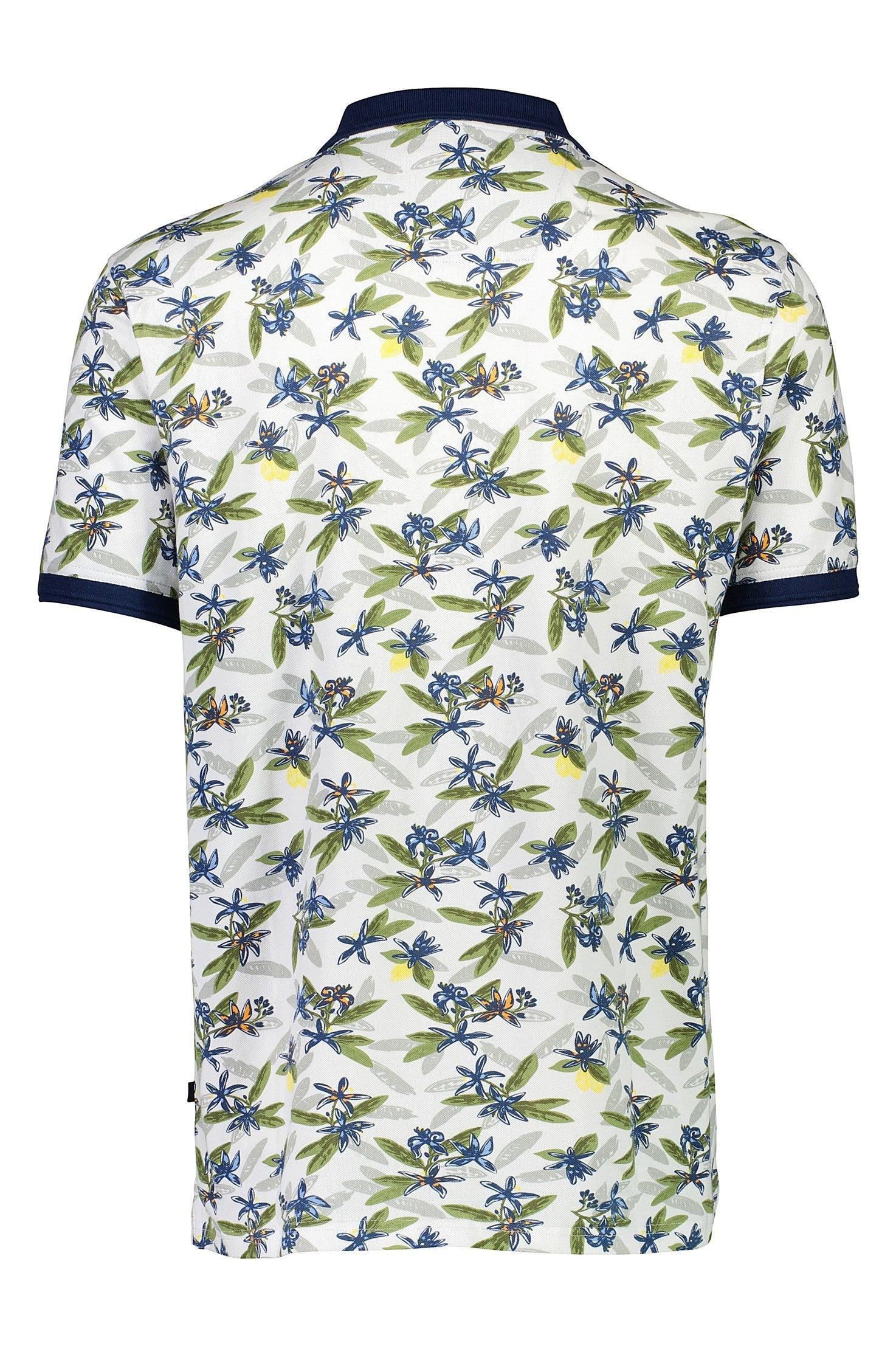 Bison printet polo med stretch (M - 3XL) - HUSET Men & Women