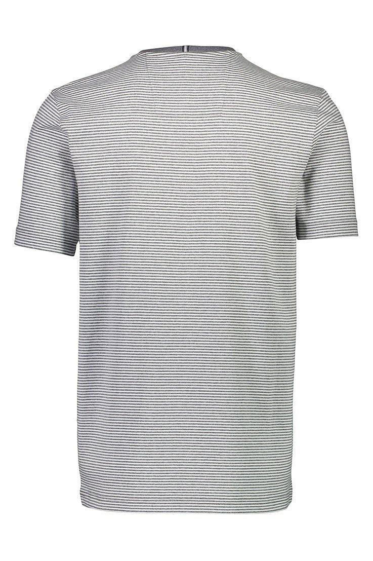 Bison - Stribet t-shirt m. print (S - 3XL) - HUSET Men & Women