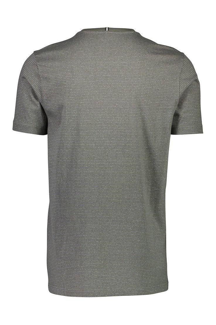 Bison - Stribet t-shirt m. print (S - 3XL) - HUSET Men & Women