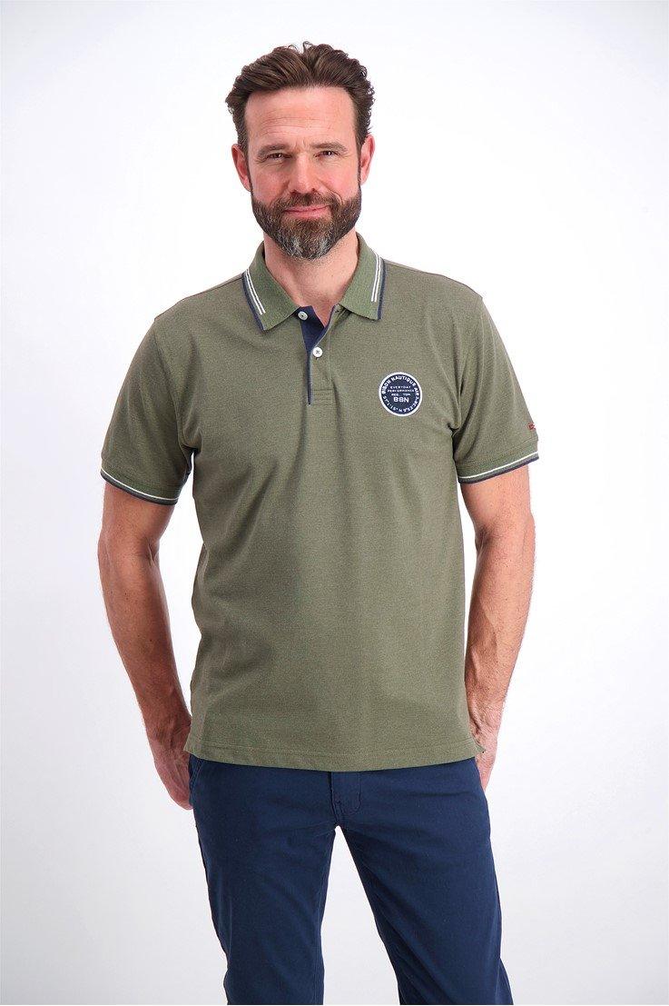 Bison Superflex polo med badge - HUSET Men & Women