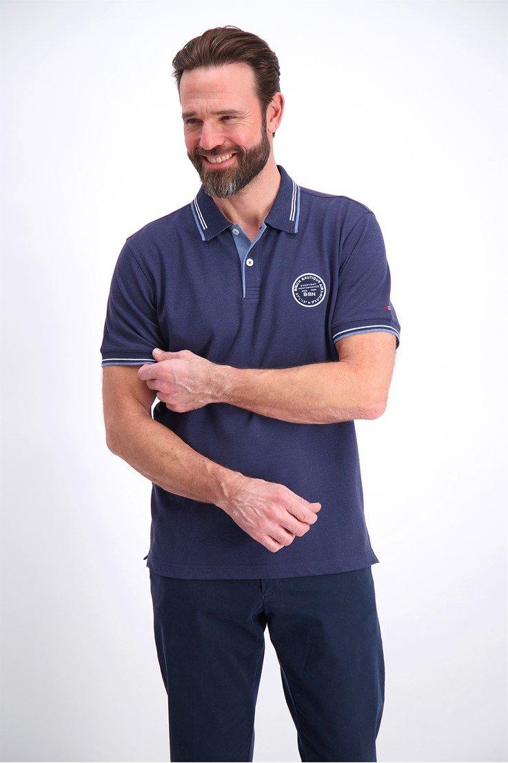 Bison Superflex polo med badge - HUSET Men & Women