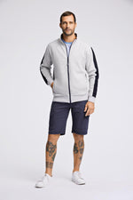 Bison - Superflex sweat cardigan - HUSET Men & Women (7997219078396)