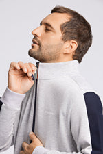 Bison - Superflex sweat cardigan - HUSET Men & Women (7997219078396)