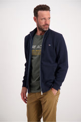 Bison Sweat cardigan med lynlås - HUSET Men & Women