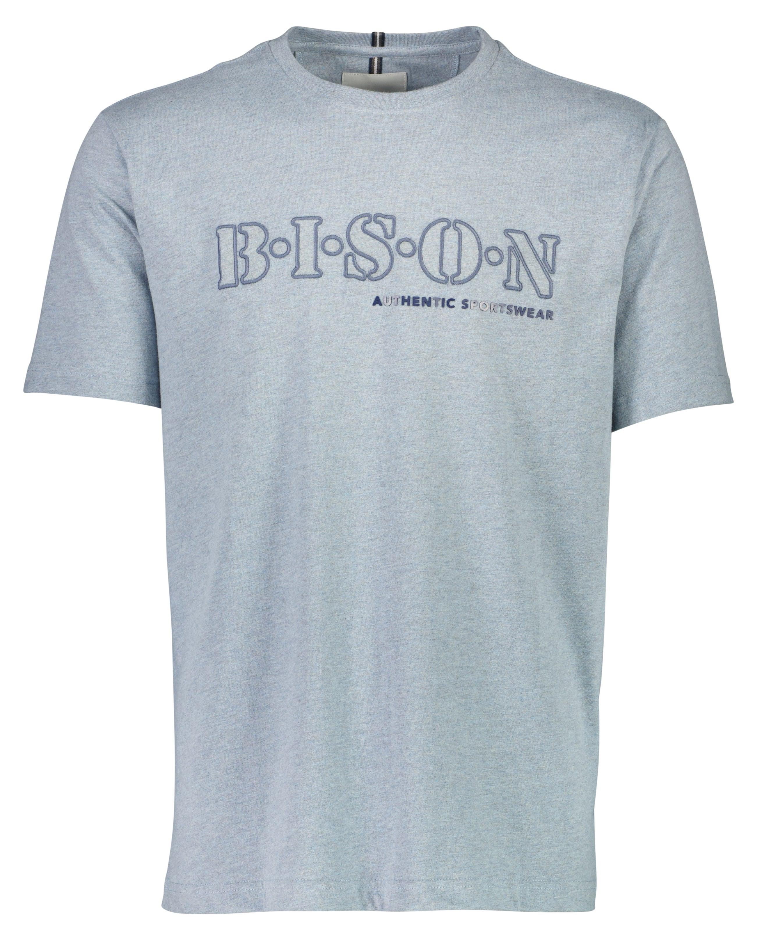 Bison T-shirt med applique - HUSET Men & Women