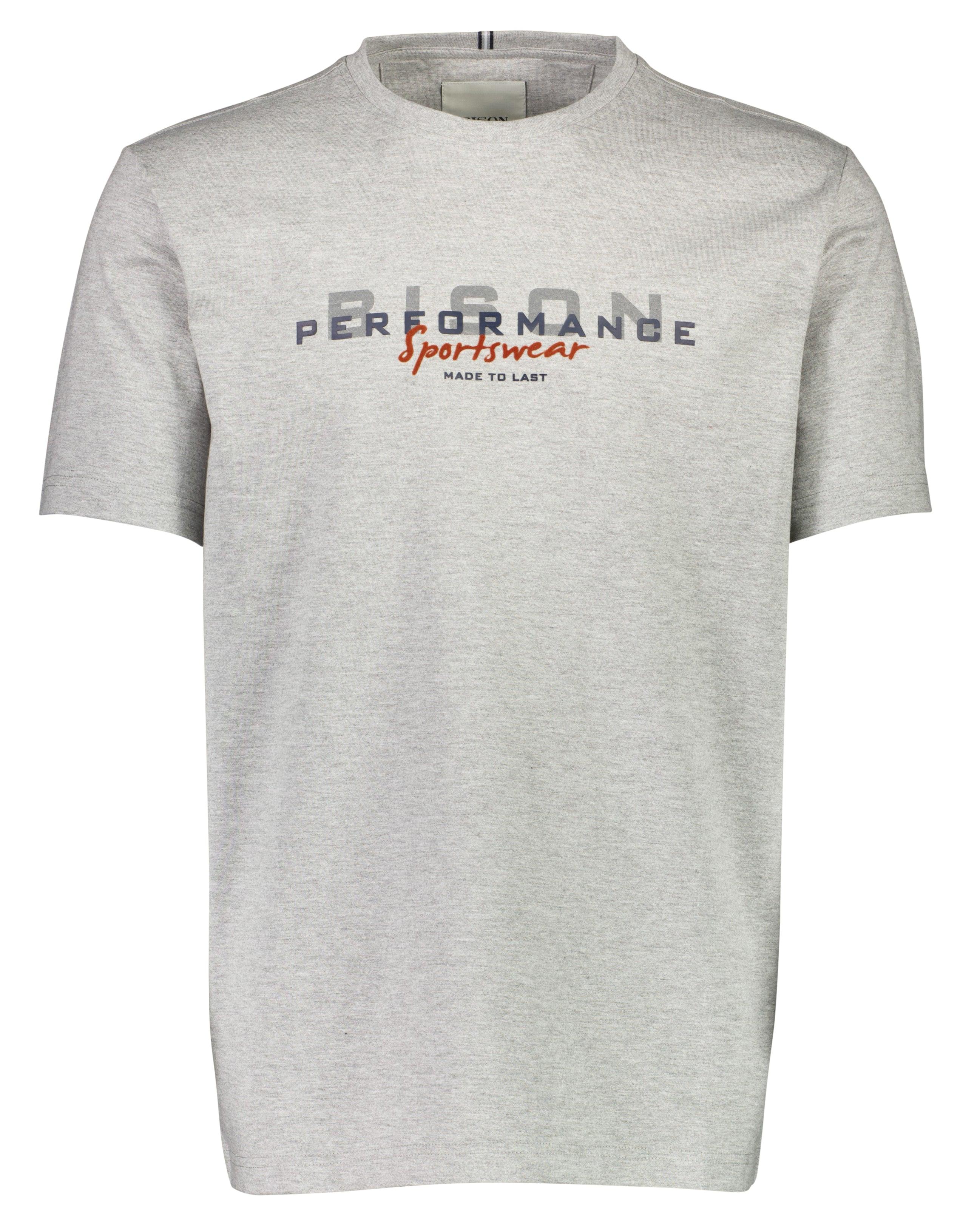 Bison T-Shirt med Performance print - HUSET Men & Women