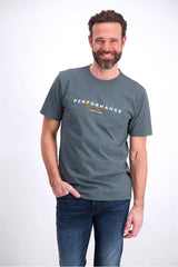 Bison T-Shirt med Performance print - HUSET Men & Women