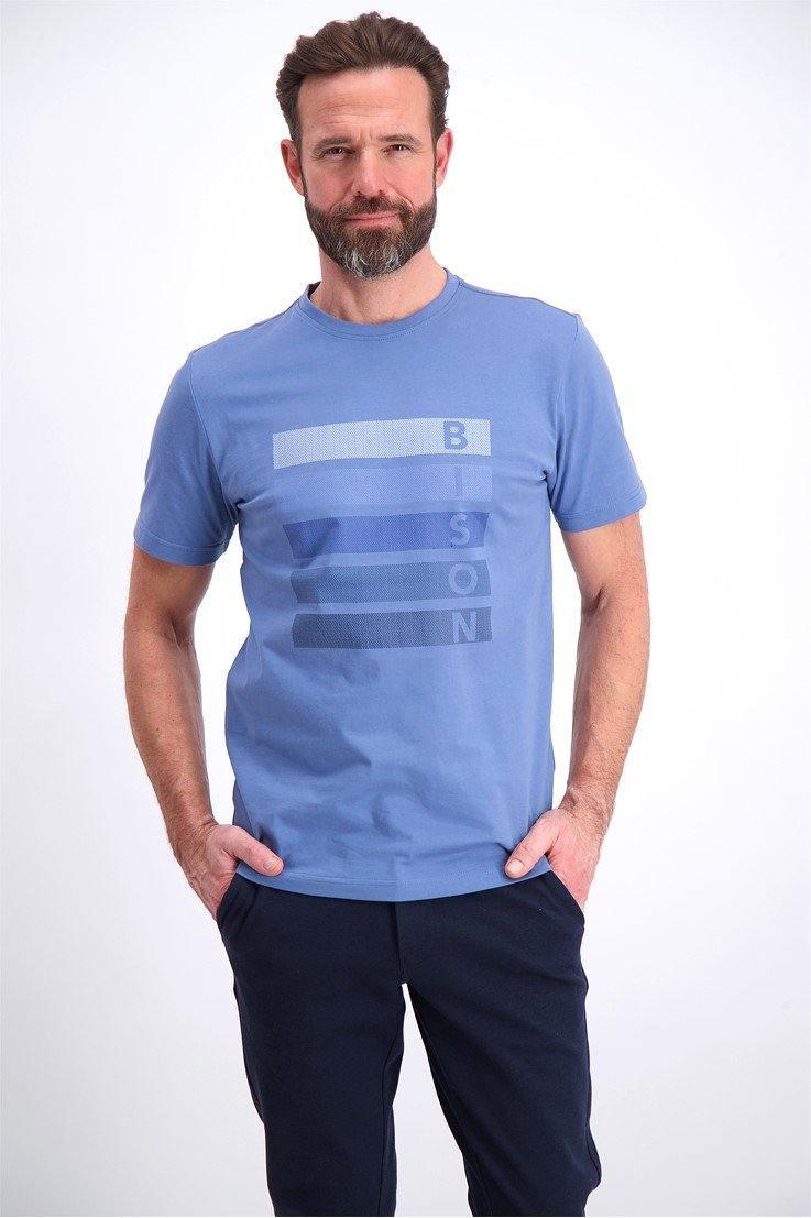 Bison - T-Shirt med print - HUSET Men & Women