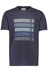Bison - T-Shirt med print - HUSET Men & Women