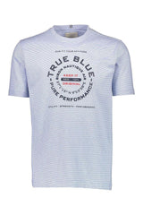 Bison T-Shirt - Stribet med print - HUSET Men & Women