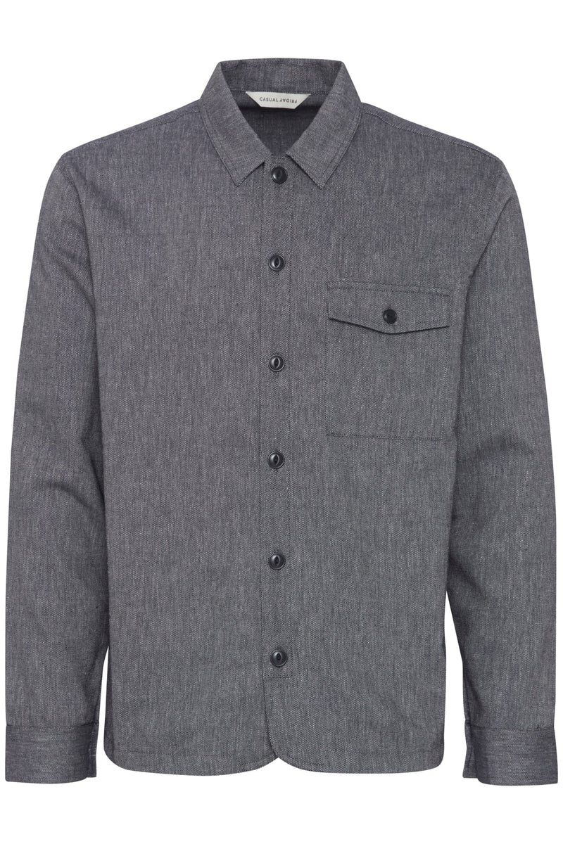 Casual Friday August - Hørmix overshirt - HUSET Men & Women (8825437421915)