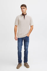 Casual Friday Karl - Kortærmet hørmix strik - HUSET Men & Women
