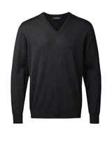 Clipper V-neck - merinould - HUSET Men & Women