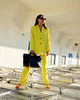 Ditte Estrup x Pieces Abine - Gul blazer - HUSET Men & Women