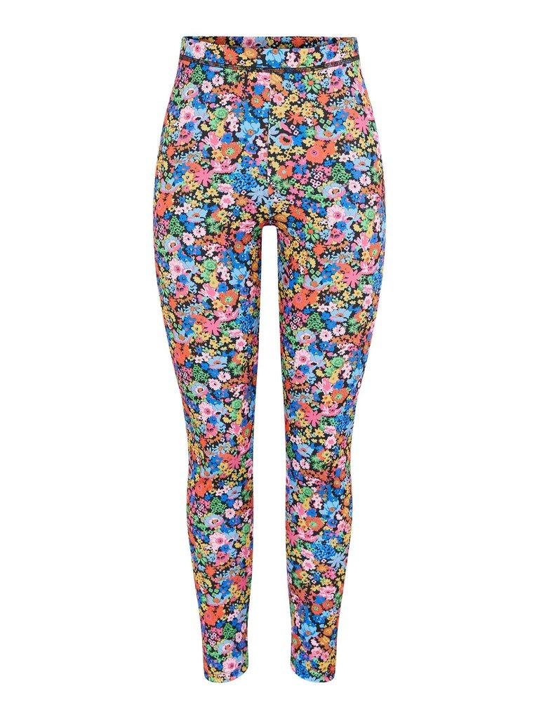 Ditte Estrup x Pieces Sille - Blomstret leggings - HUSET Men & Women