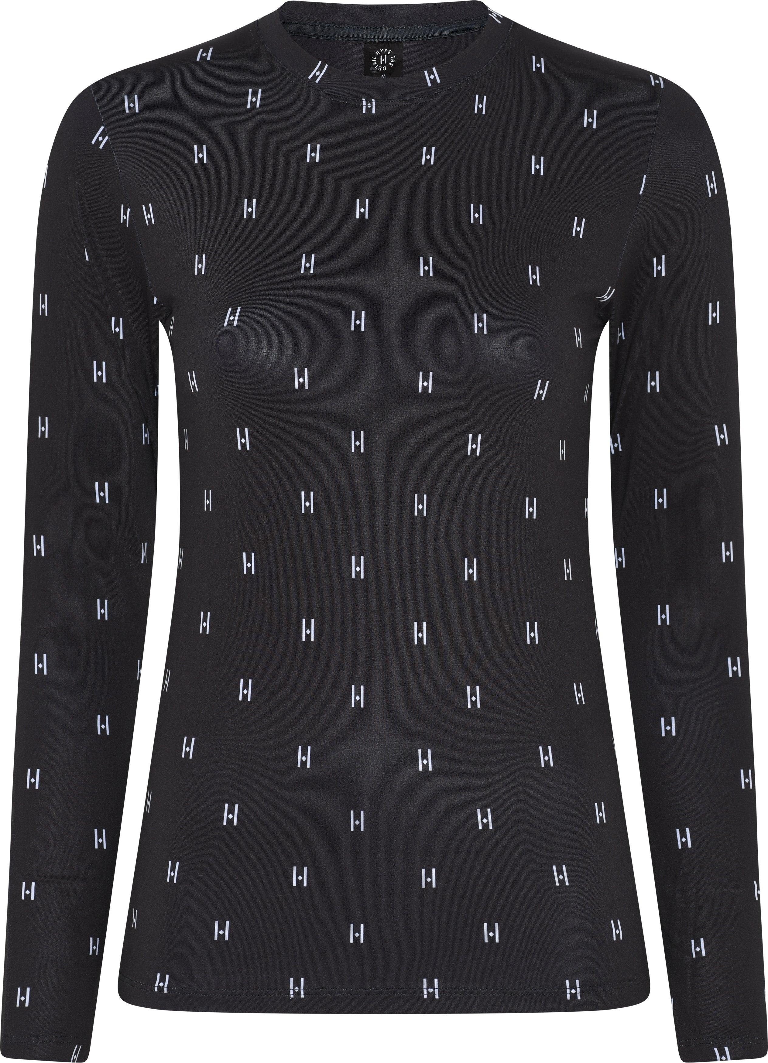 Hype The Detail - Logo printed blouse - HUSET Men & Women