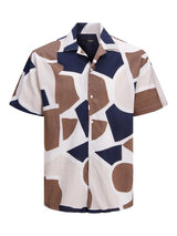 Jack and Jones Abstract - Modal skjorte m. cubakrave - HUSET Men & Women