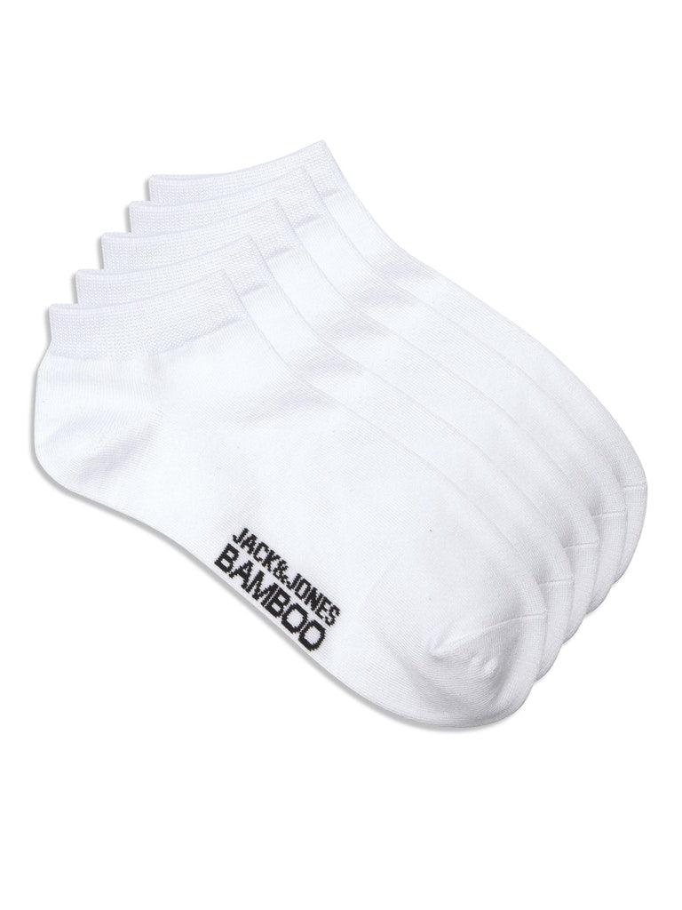 Jack and Jones Basic - 5 pak bambus ankelstrømper - HUSET Men & Women