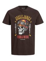 Jack and Jones Captain - Skull T-shirt - HUSET Men & Women (7838253613308)