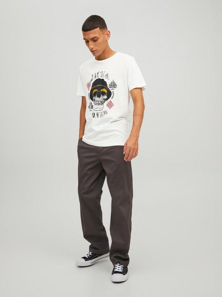 Jack and Jones Captain - Skull T-shirt - HUSET Men & Women