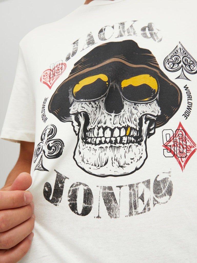 Jack and Jones Captain - Skull T-shirt - HUSET Men & Women