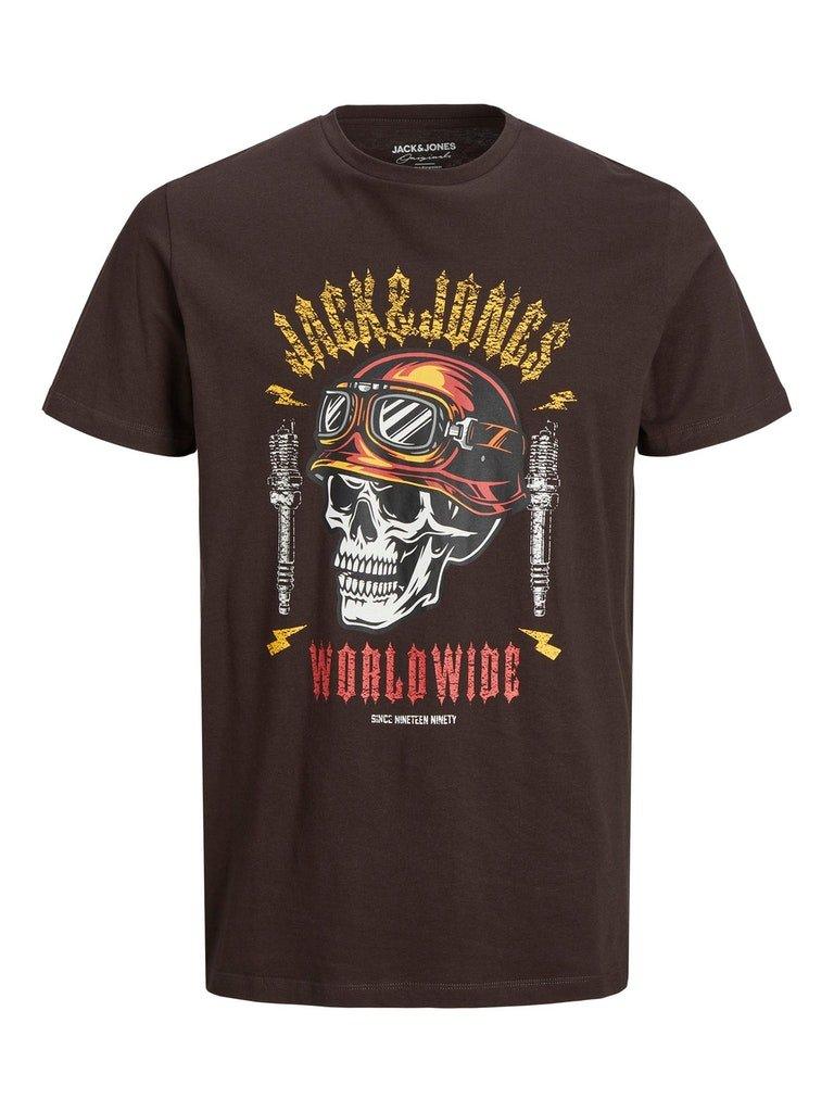 Jack and Jones Captain - Skull T-shirt - HUSET Men & Women