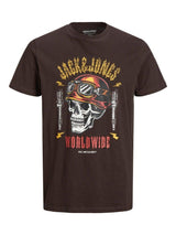 Jack and Jones Captain - Skull T-shirt - HUSET Men & Women