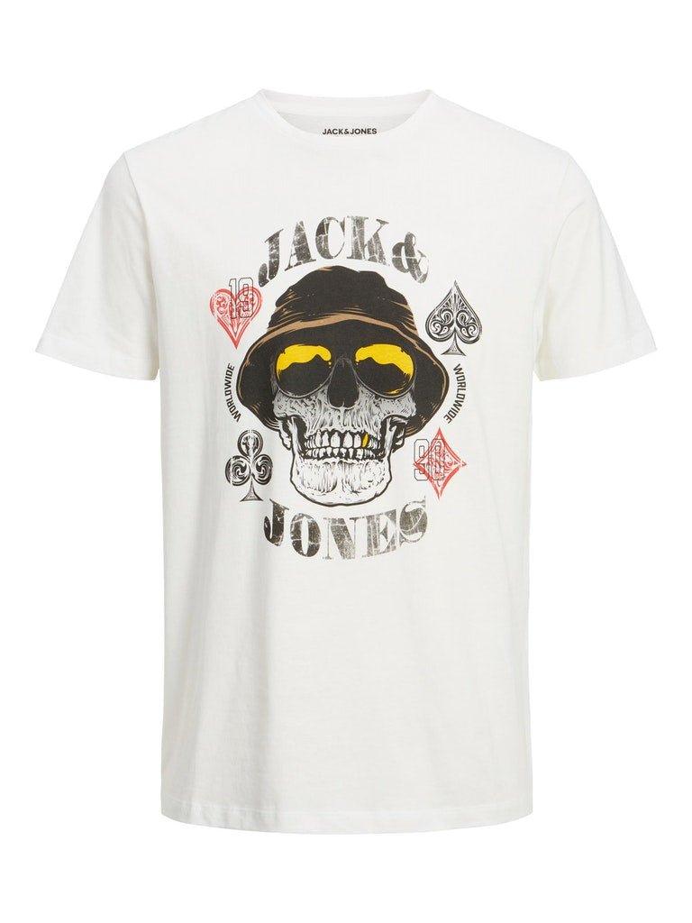 Jack and Jones Captain - Skull T-shirt - HUSET Men & Women
