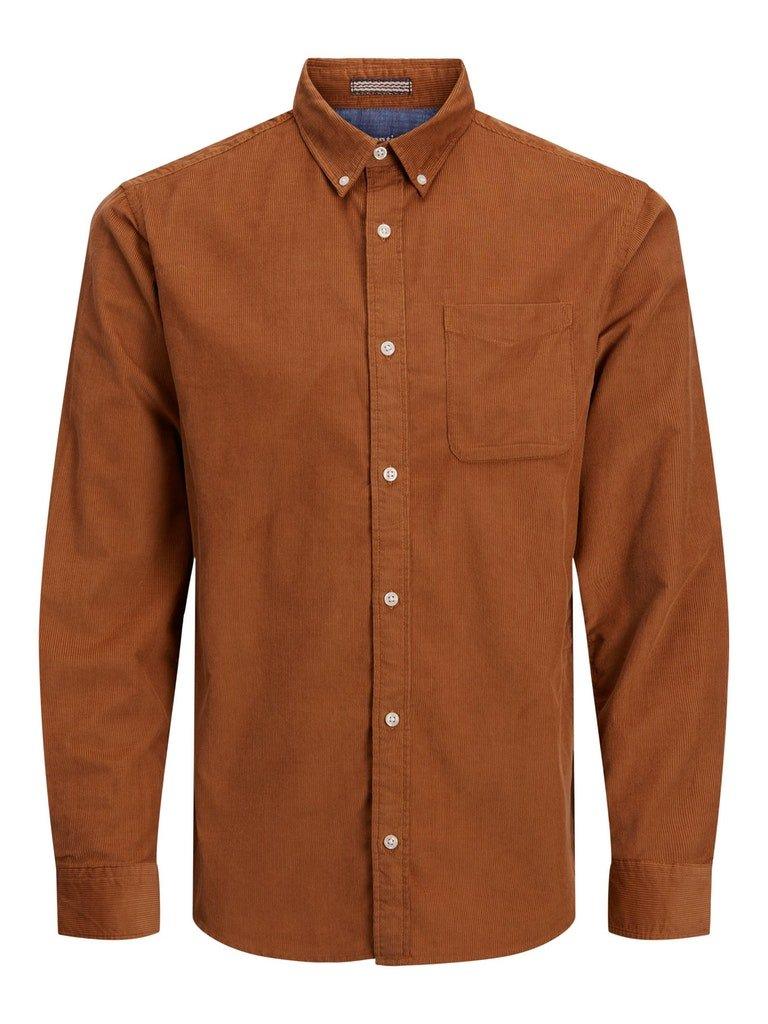 Jack and Jones Classic Corduroy - langærmet slim fit fløjlsskjorte - HUSET Men & Women