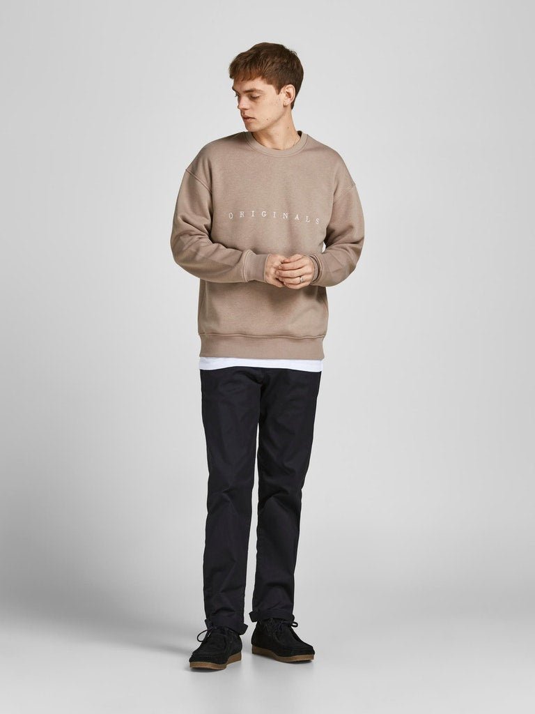 Jack and Jones Copenhagen - rundhalset sweat med broderi (7492289134844)