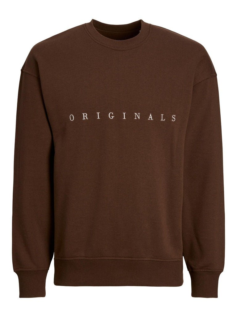 Jack and Jones Copenhagen - rundhalset sweat med broderi - HUSET Men & Women (7492289134844)