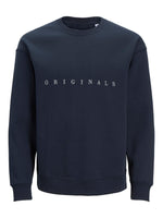 Jack and Jones Copenhagen - rundhalset sweat med broderi (7492289134844)