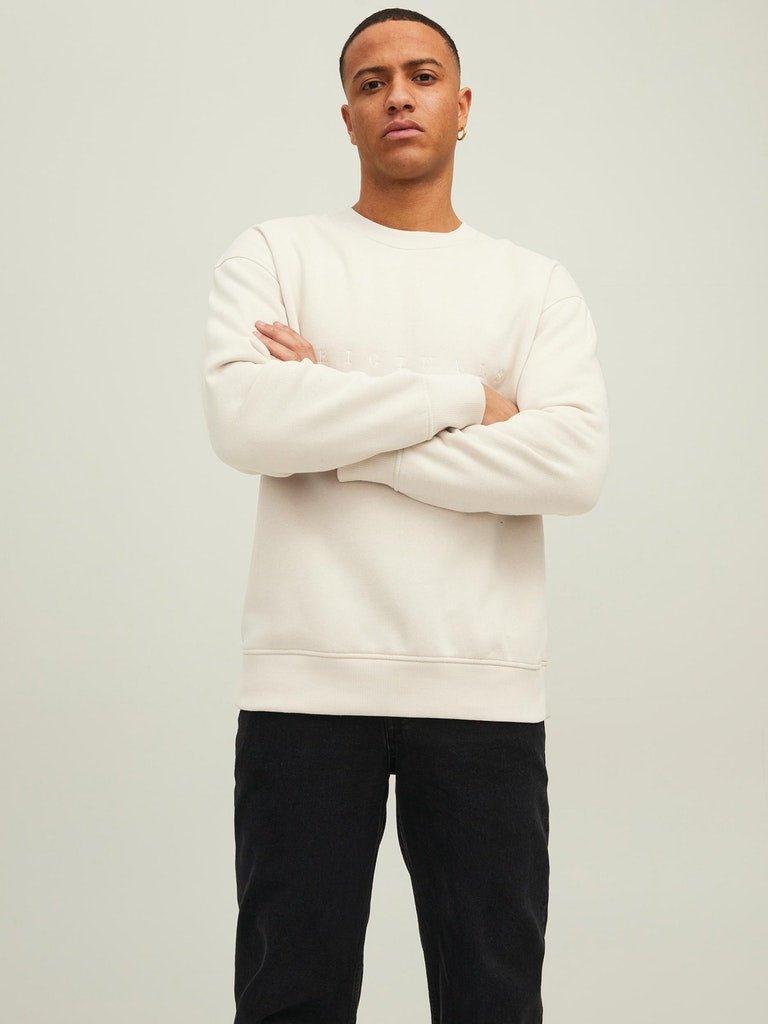 Jack and Jones Copenhagen - rundhalset sweat med broderi - HUSET Men & Women