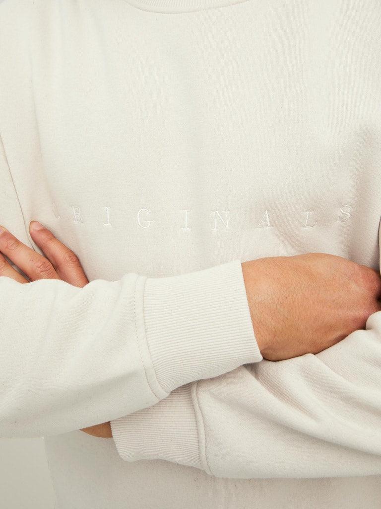 Jack and Jones Copenhagen - rundhalset sweat med broderi - HUSET Men & Women