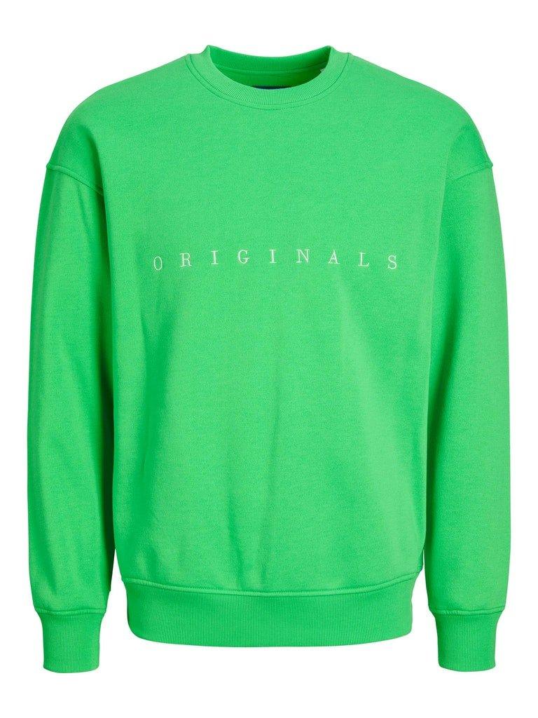 Jack and Jones Copenhagen - rundhalset sweat med broderi - HUSET Men & Women